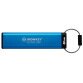 Kingston Technology IronKey Keypad 200 unidad flash USB 8 GB USB Tipo C 3.2 Gen 1 (3.1 Gen 1) Azul