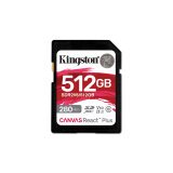 Kingston Technology Canvas React Plus 512 GB SDXC UHS-II Clase 10