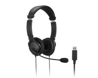 Kensington Cuffie USB-A classiche con microfono e controllo del volume