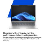 HP ProBook 4 G1q Next Gen AI PC Copilot+ PC Snapdragon X1-26-100 Ordinateur portable 35,6 cm (14") WUXGA 16 Go LPDDR5x-SDRAM 512 Go SSD Wi-Fi 7 (802.11be) Windows 11 Pro Argent