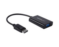 StarTech.com Adaptateur vidéo DisplayPort vers VGA avec audio - M/F - 1920x1200 / 1080p - Noir