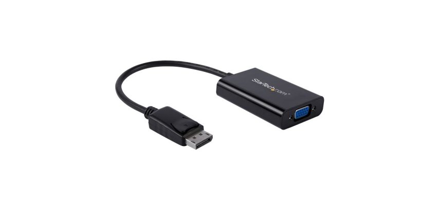 StarTech.com Adaptador de vídeo DisplayPort a VGA con audio