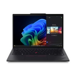 Lenovo ThinkPad T14 Gen 6 (AMD) Copilot+ PC AMD Ryzen AI 5 PRO 340 Ordinateur portable 35,6 cm (14") WUXGA 32 Go DDR5-SDRAM 1 To SSD Wi-Fi 7 (802.11be) Windows 11 Pro Français Noir