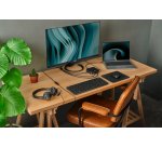 Acer AHW154 Auriculares Alámbrico De mano Oficina/Centro de llamadas USB tipo A Negro