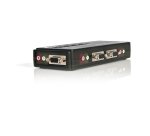 StarTech.com Kit commutateur noir KVM USB 4 ports avec audio et câbles