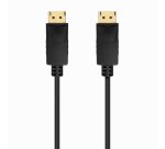 AISENS Cable DISPLAYPORT V1.2 CCS 4K@60Hz, DP/M-DP/M, Negro, 3.0m
