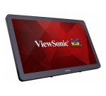 Viewsonic TD2430 écran plat de PC 59,9 cm (23.6") 1920 x 1080 pixels Full HD LCD Écran tactile Multi-utilisateur Noir