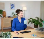 Trust Lyra teclado Oficina USB + RF Wireless + Bluetooth QWERTY Español Negro