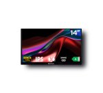 Verbatim 49591 pantalla para PC 35,6 cm (14") 1920 x 1080 Pixeles Full HD LCD Pantalla táctil Negro