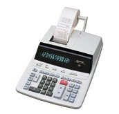 Sharp CS-2635RH calcolatrice Desktop Calcolatrice con stampa Nero, Argento