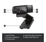 Logitech HD Pro Webcam C920 - webcam