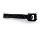 StarTech.com Lot de 1 000 Attaches de Câbles de 15cm - Largeur 3,6mm, Diamètre du Faisceau 39mm, Résistance à la Traction 18kg, Attaches en Nylon avec Extrémité Incurvée, Homologuées UL, Noires - TAA
