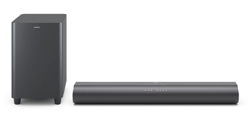 Philips TAB6100/10 haut-parleur soundbar Gris 2.1 canaux 80 W