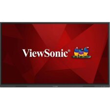 Viewsonic IFP75G1 tableau blanc interactif 190,5 cm (75") 3840 x 2160 pixels Écran tactile Noir HDMI