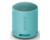 Sony SRS-XB100 - Speaker Wireless Bluetooth, portatile, leggero, compatto, da esterno, da viaggio, resistente IP67 impermeabile e antipolvere, batteria da 16 ore, cinturino versatile, chiamate in vivavoce - Blu