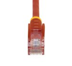 StarTech.com Câble réseau Cat5e UTP sans crochet de 2m - Cordon Ethernet RJ45 anti-accroc - M/M - Rouge