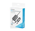 AISENS Cargador De Sobremesa GaN 90W PD3.0 1xUSB-C 1.8m, Negro