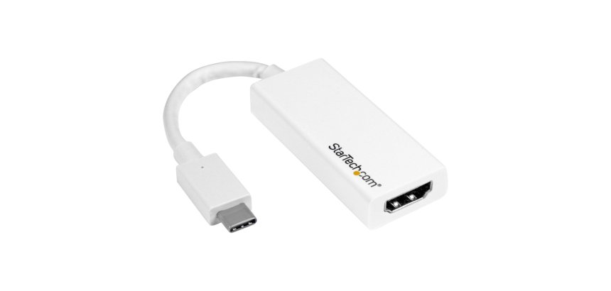 StarTech.com USB-C naar HDMI adapter - wit - 4K 60Hz