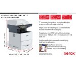 Xerox VersaLink B625 A4 61 ppm dubbelzijdig kopiëren en printen, scannen en faxen, geschikt voor PS3 PCL5e/6 2 laden voor max. 650 vel