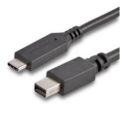 StarTech.com Câble Adaptateur USB-C vers Mini DisplayPort 4K 60 Hz de 1,8 m - Noir