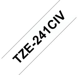Brother TZE-241CIV labelprinter-tape TZ
