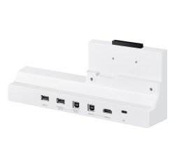 Samsung Flip4 Tray Plateau de connectivité Gris, Blanc