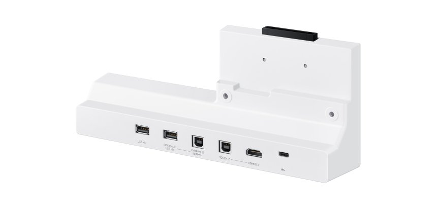 Samsung Flip4 Tray Plateau de connectivité Gris, Blanc