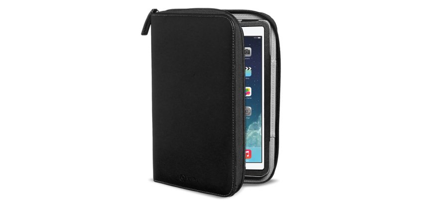 Celly ORGANIZER2501 custodia per tablet 24,6 cm (9.7") Custodia a sacchetto Nero