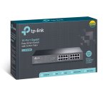 TP-Link TL-SG1016PE Géré L2 Gigabit Ethernet (10/100/1000) Connexion Ethernet, supportant l'alimentation via ce port (PoE) 1U Noir