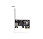 StarTech.com Carte Réseau PCIe Gigabit à 1 Port, Carte LAN PCI Express 10/100/1000Mbps, NIC, Realtek RTL8111H, Fonctionne avec Windows et Linux, Conforme TAA