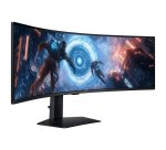 Samsung G91F écran plat de PC 124,5 cm (49") 5120 x 1440 pixels Dual QHD LCD Noir