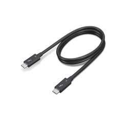 Lenovo 4X91K16968 Câble Thunderbolt 0,7 m 40 Gbit/s Noir