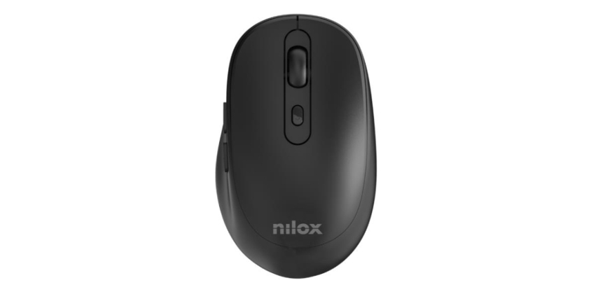Nilox NXMOWI4001 ratón Oficina RF inalámbrico Óptico 3200 DPI
