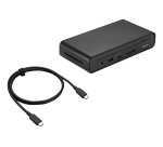 ASUS Triple Display USB-C Dock Duo DC301 Avec fil Noir