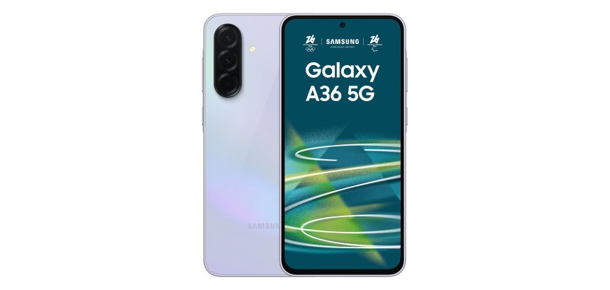 Samsung Galaxy A36 5G 17 cm (6.7") Dual SIM Android 15 USB Type-C 6 GB 128 GB 5000 mAh Lavender