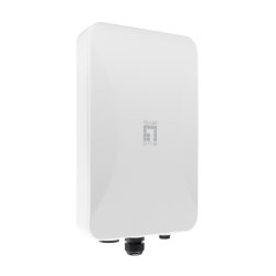 LevelOne AX3000 Dual Band Wi-Fi 6 Outdoor PoE Wireless Access Point, Omni-directional