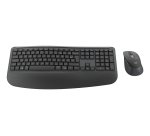 Logitech Signature Comfort Plus Combo MK880 for Business clavier Souris incluse Universel USB + Bluetooth AZERTY Français Graphite