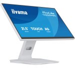 iiyama ProLite T2252MSC-W2AG écran plat de PC 54,5 cm (21.4") 1920 x 1080 pixels Full HD LCD Écran tactile Blanc