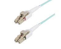 StarTech.com 5m LC naar LC (UPC) OM4 Multimode Glasvezelkabel met Schakelbare Polariteit, 50/125µm, 100G Netwerken, Buigbestendig, Low Insertion Loss, LSZH Fiber Patchkabel