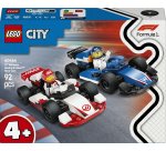 LEGO City F1® Williams Racing & Haas F1® Race Cars