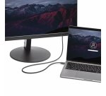 StarTech.com 2m (6.6ft) Thunderbolt 3 Cable, 20Gbps, 100W PD, 4K, Thunderbolt Certified, Compatible with Thunderbolt 4/USB 3.2/DisplayPort