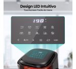 Hisense HAF1350DR Singolo 6,7 L Indipendente 1350 W Friggitrice ad aria calda Nero