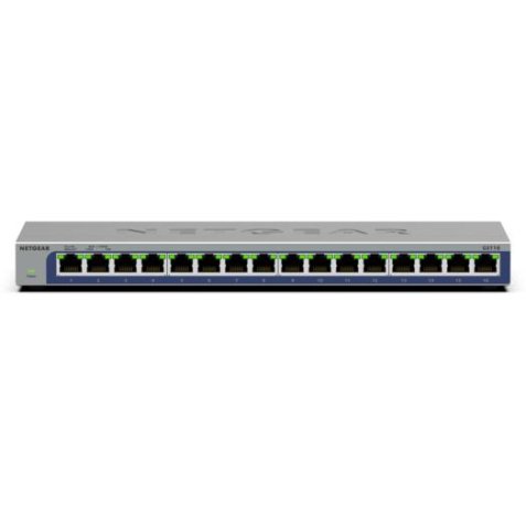 NETGEAR GS116 Non gestito L2 Gigabit Ethernet (10/100/1000) Nero