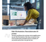 HP Z2 Mini G1a Wolf Pro Security Edition Copilot+ PC AMD Ryzen AI Max+ PRO PRO 395 64 GB LPDDR5x-SDRAM 1 TB SSD Windows 11 Pro Mini PC Workstation AI Workstation, AI PC Zwart