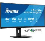 iiyama ProLite XCB3497WQSNP-B1 PC-Flachbildschirm 86,4 cm (34") 3440 x 1440 Pixel UltraWide Quad HD LED Schwarz