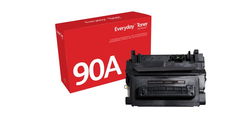 Toner Everyday™ Noir de Xerox compatible avec HP 90A (CE390A), Capacité standard