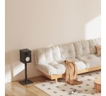 AISENS Soporte Universal De Suelo Para Altavoces, Negro