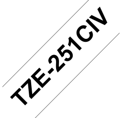 Brother TZE251CIV labelprinter-tape TZ