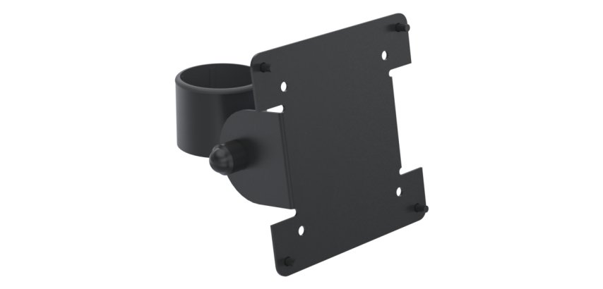 Ergonomic Solutions SpacePole POS SPV3301-FX-02 accesorio para terminal de punto de venta Montaje POS Negro Metal 10 kg 75 x 75 mm 100 x 100 mm