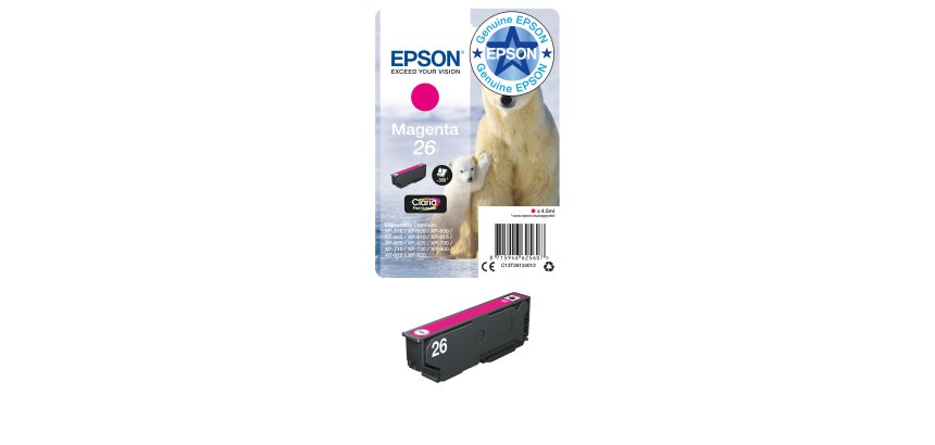 Epson 26 - magenta - original - ink cartridge